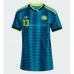 Camiseta Colombia Yerry Mina #13 Segunda Equipación Replica Mundial 2026 para mujer mangas cortas